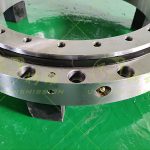 型號(hào)為XSU14.414的無(wú)齒式精密交叉滾子轉(zhuǎn)盤軸承