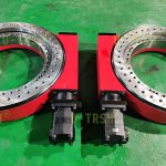 為特種車輛定制的WEA28-2雙蝸桿回轉驅(qū)動