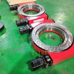 為特種車輛定制的WEA28-2雙蝸桿回轉驅(qū)動