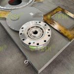 中型集成底座一體化齒輪式兩級傳動回轉驅動